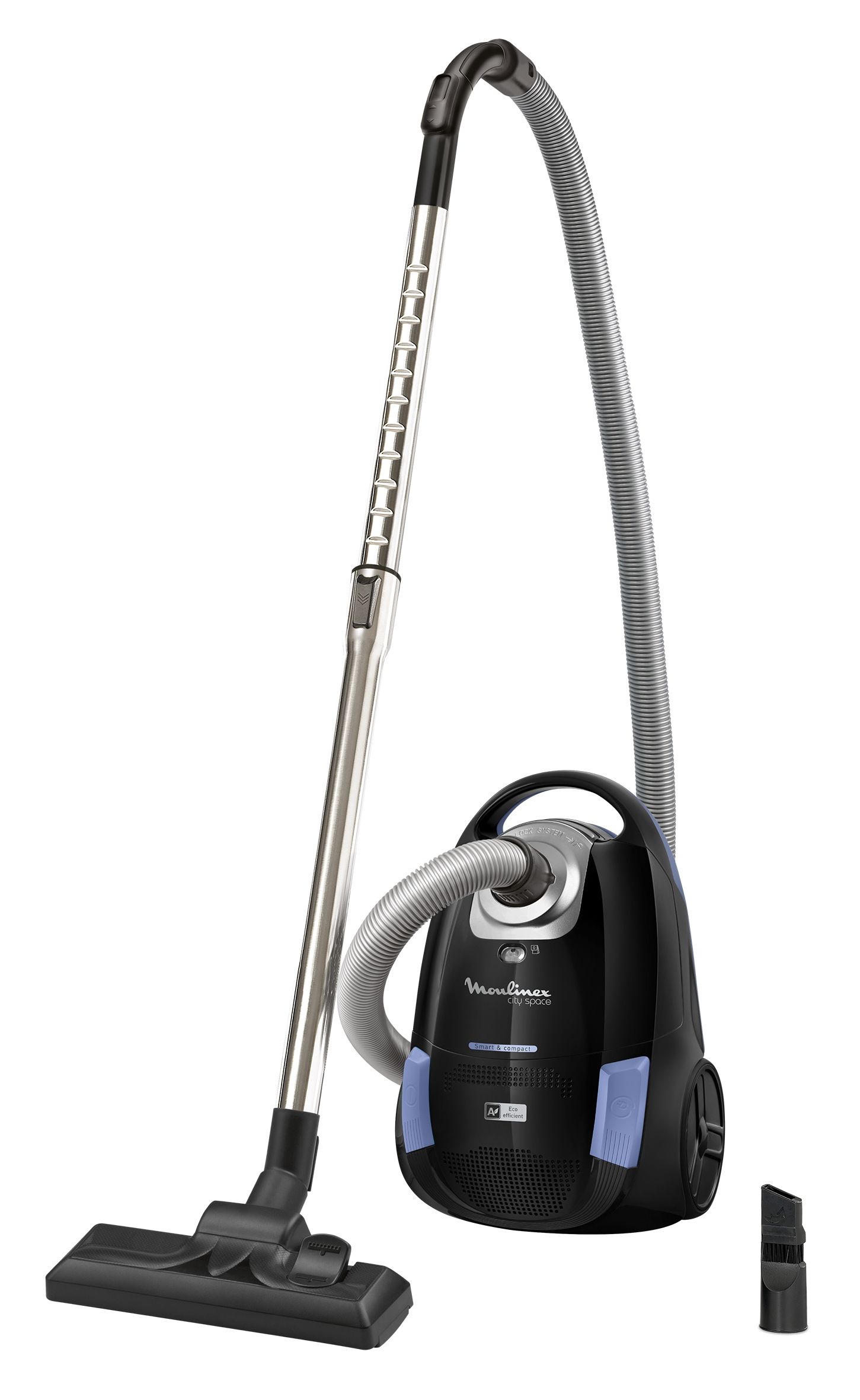 MOULINEX Aspirateur traîneau avec sac City Space MO2611PA - Bleu pas cher 