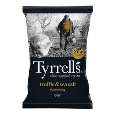 TYRRELL'S Chips aux truffes et sel de mer 150g
