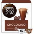 Nescafé DOLCE GUSTO Capsules de chocolat au lait Chococino compatibles Dolce Gusto