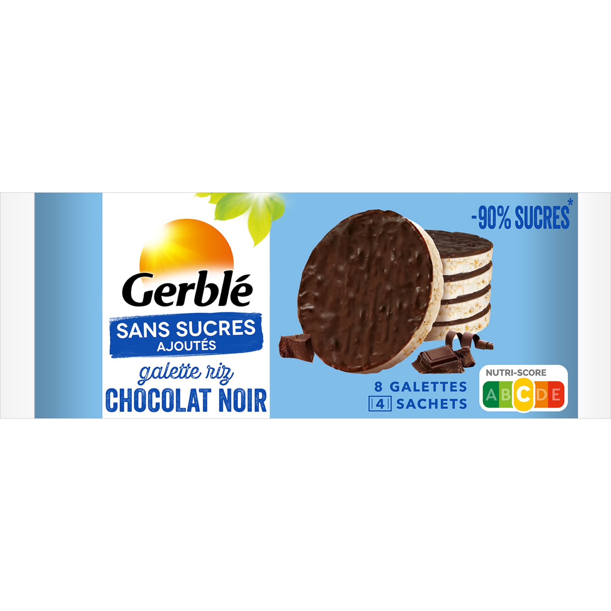 Chocolat noir sans sucres ajoutés Gerblé - Intermarché