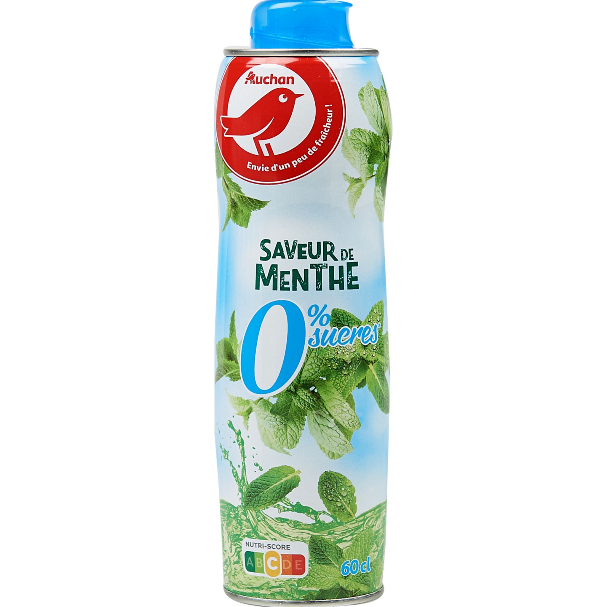 Sirop Menthe 0% De Sucres - Teisseire - 60cl