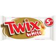 TWIX White barres chocolat blanc au biscuit recouvert de caramel 5x2 barres 230g
