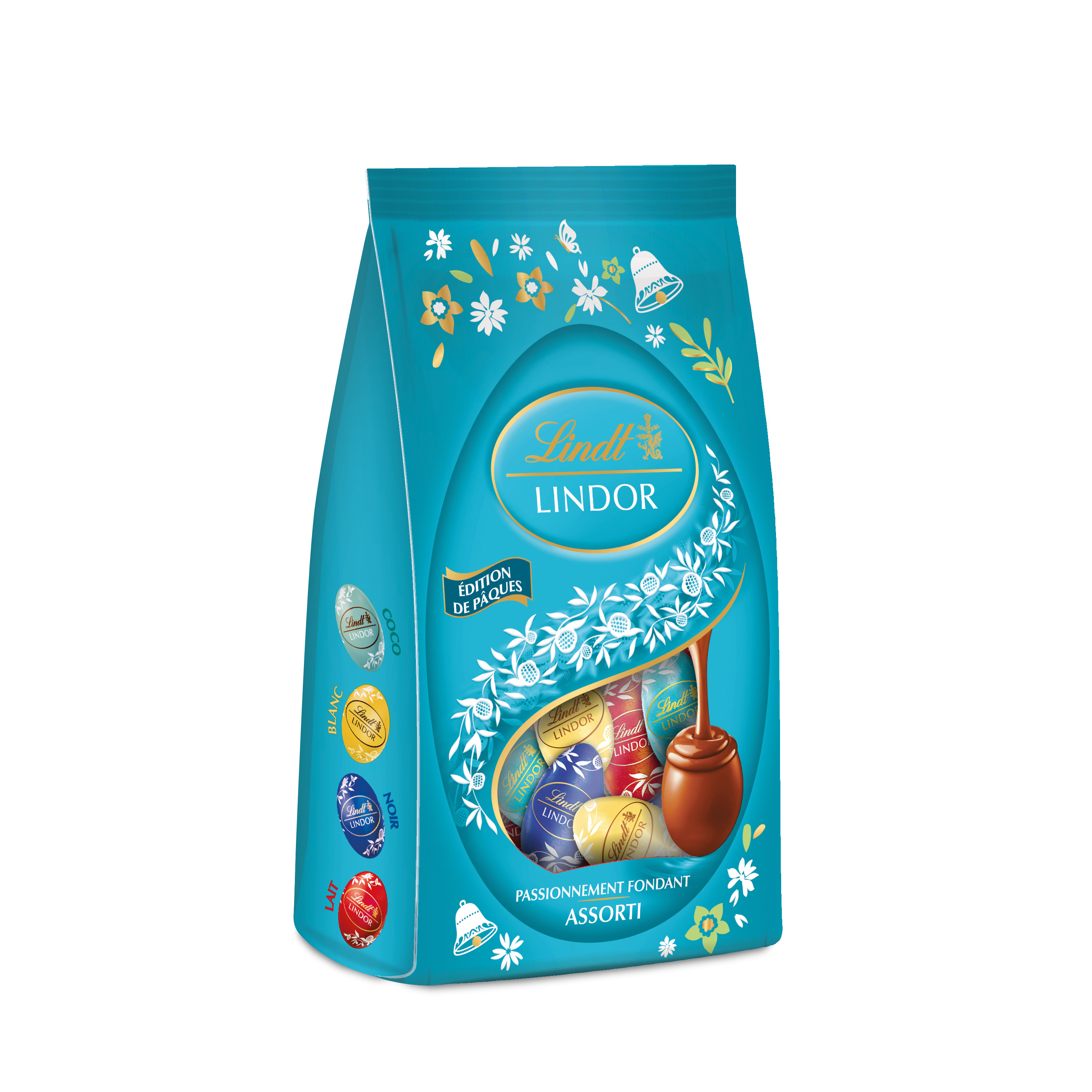 LINDT Lindor assortiment mini œufs Edition de Pâques chocolat au