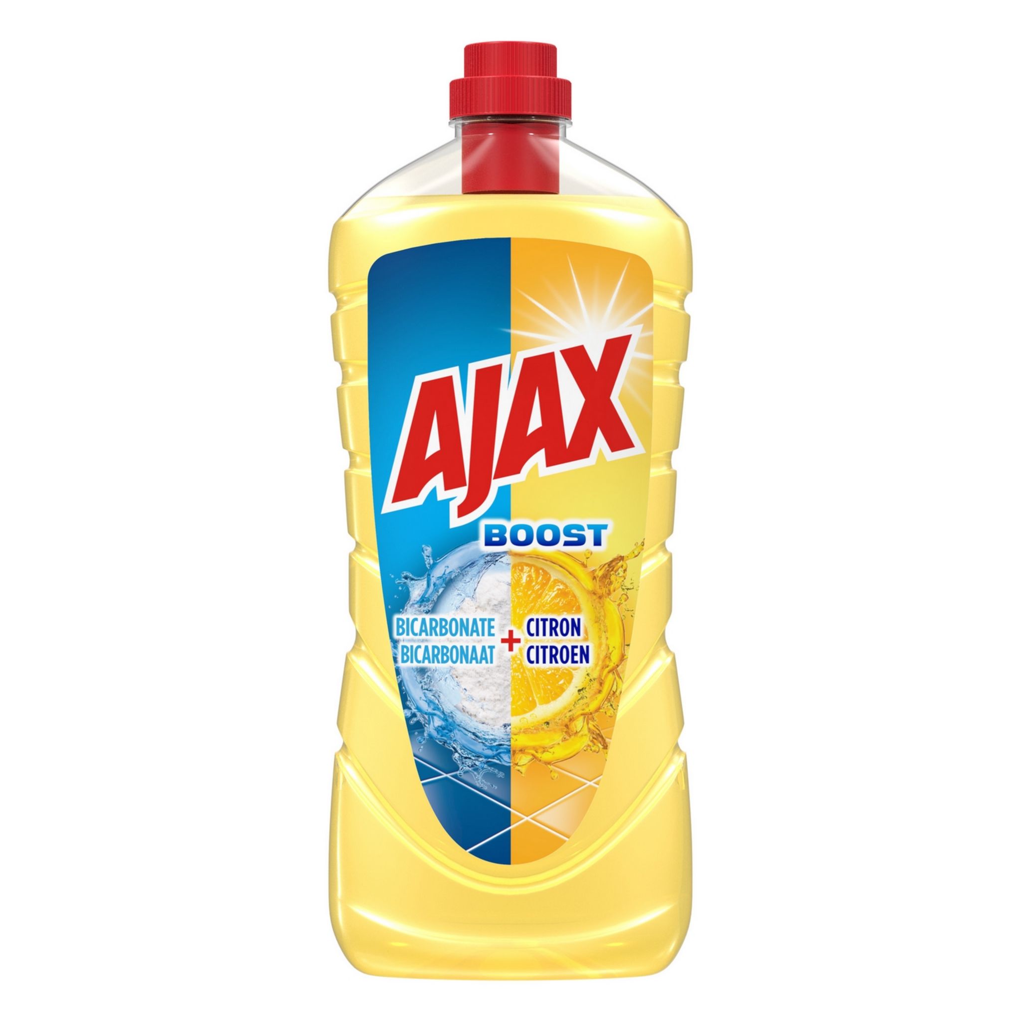 AJAX Nettoyant ménager multi-surfaces bicarbonate et citron 1,25l