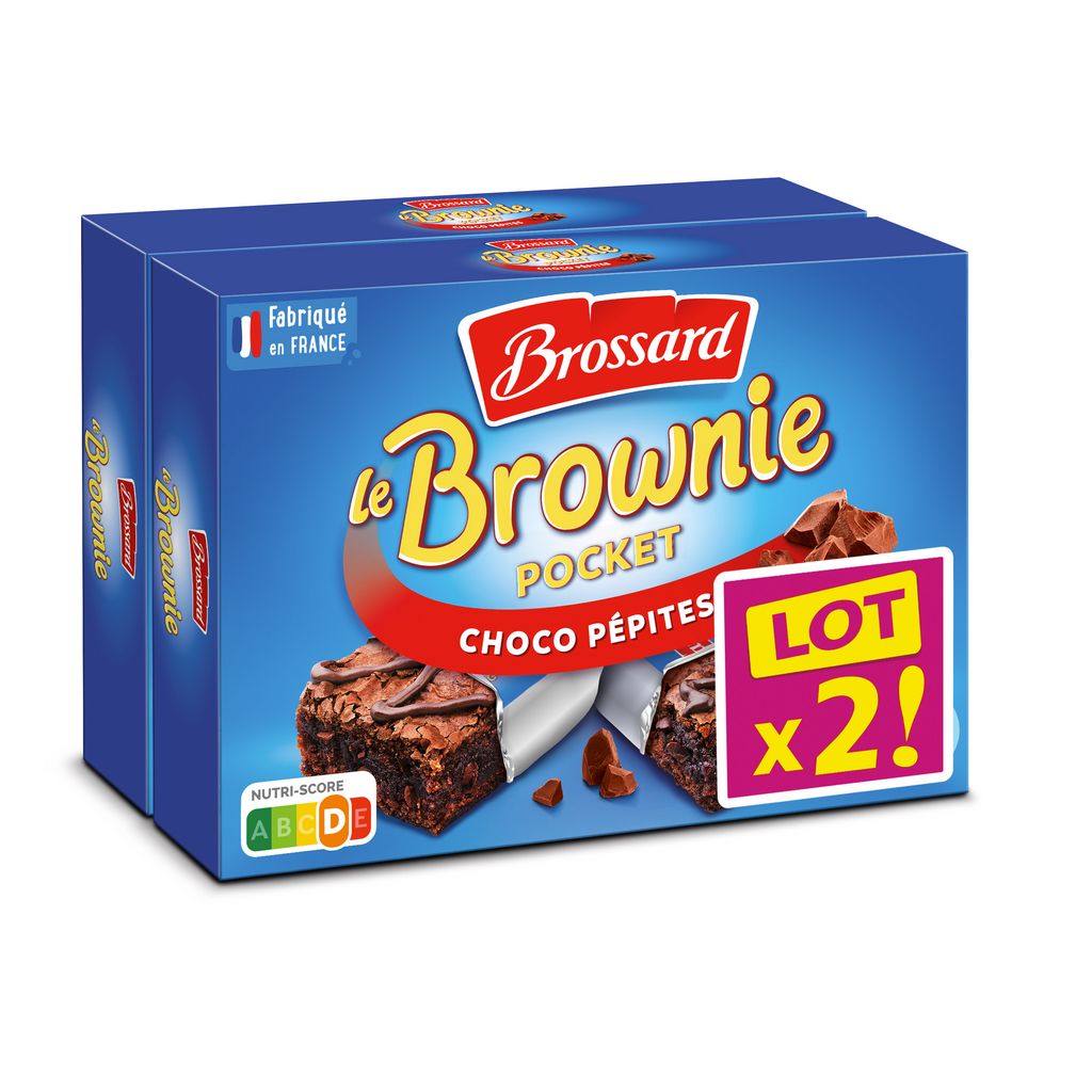 Gâteaux brownie chocolat pépites BROSSARD