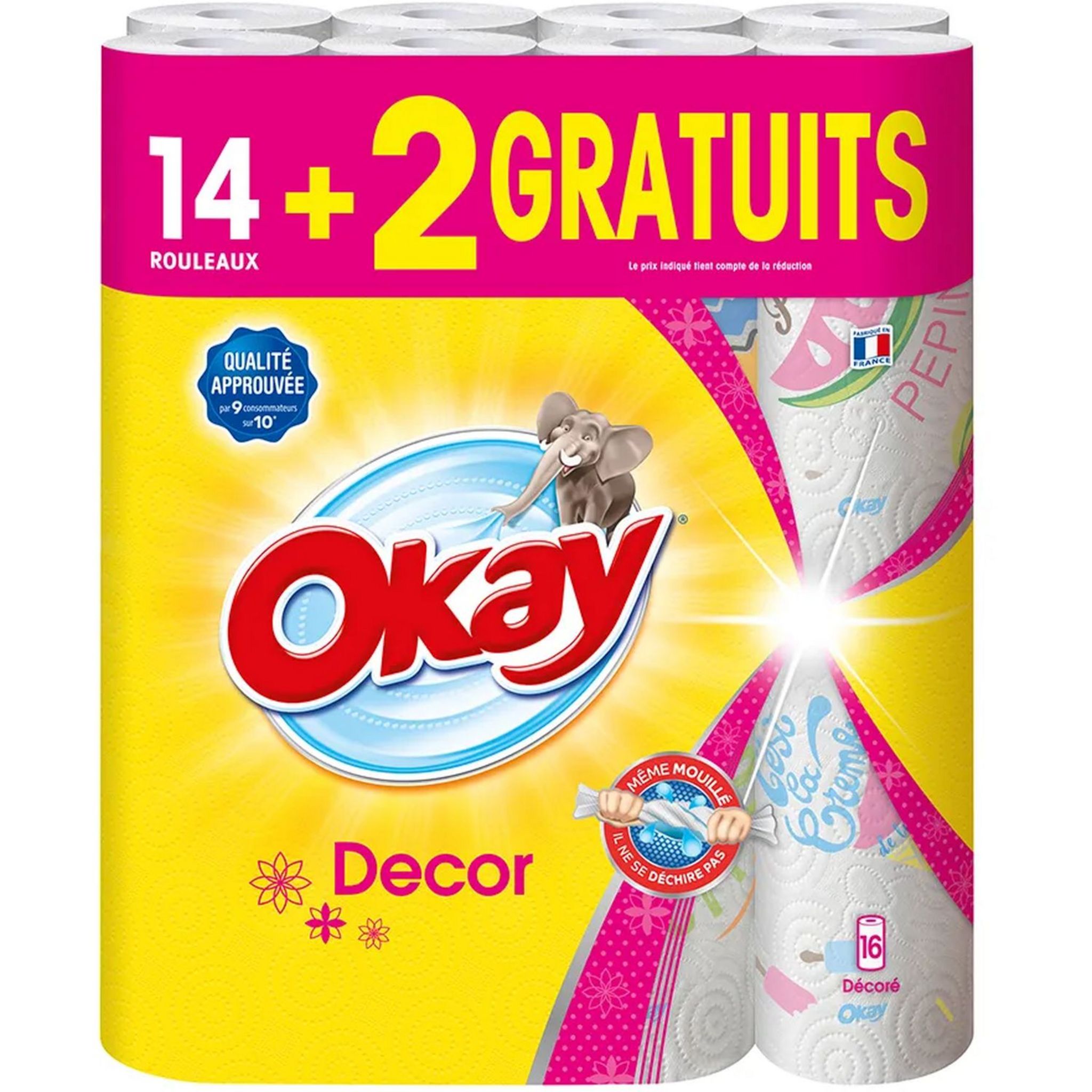 Promo Okay essuie tout xxl chez Auchan