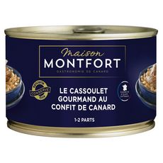 MAISON MONTFORT Cassoulet gourmand confit de canard 1,35kg