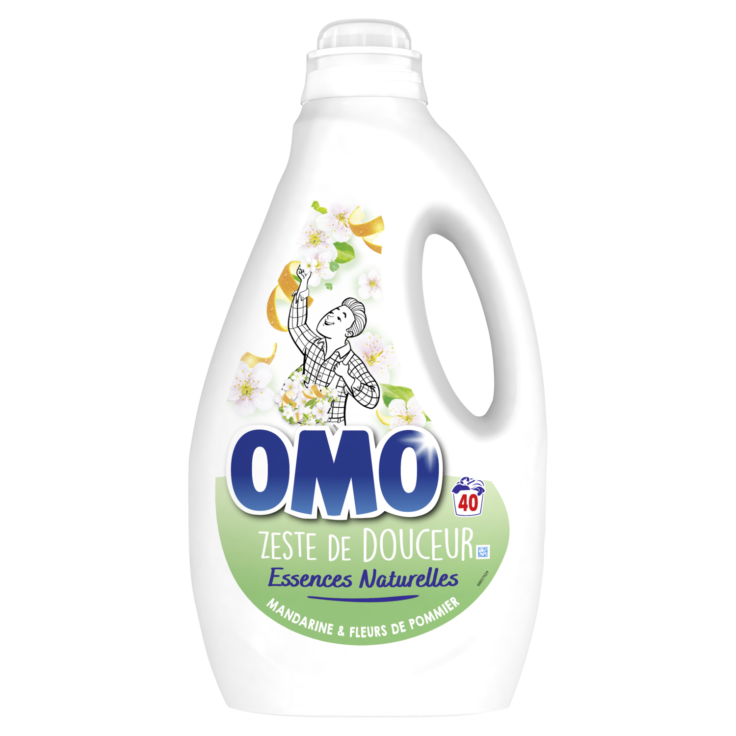 Lessive liquide OMO 2 L - 40 lavages Contenu