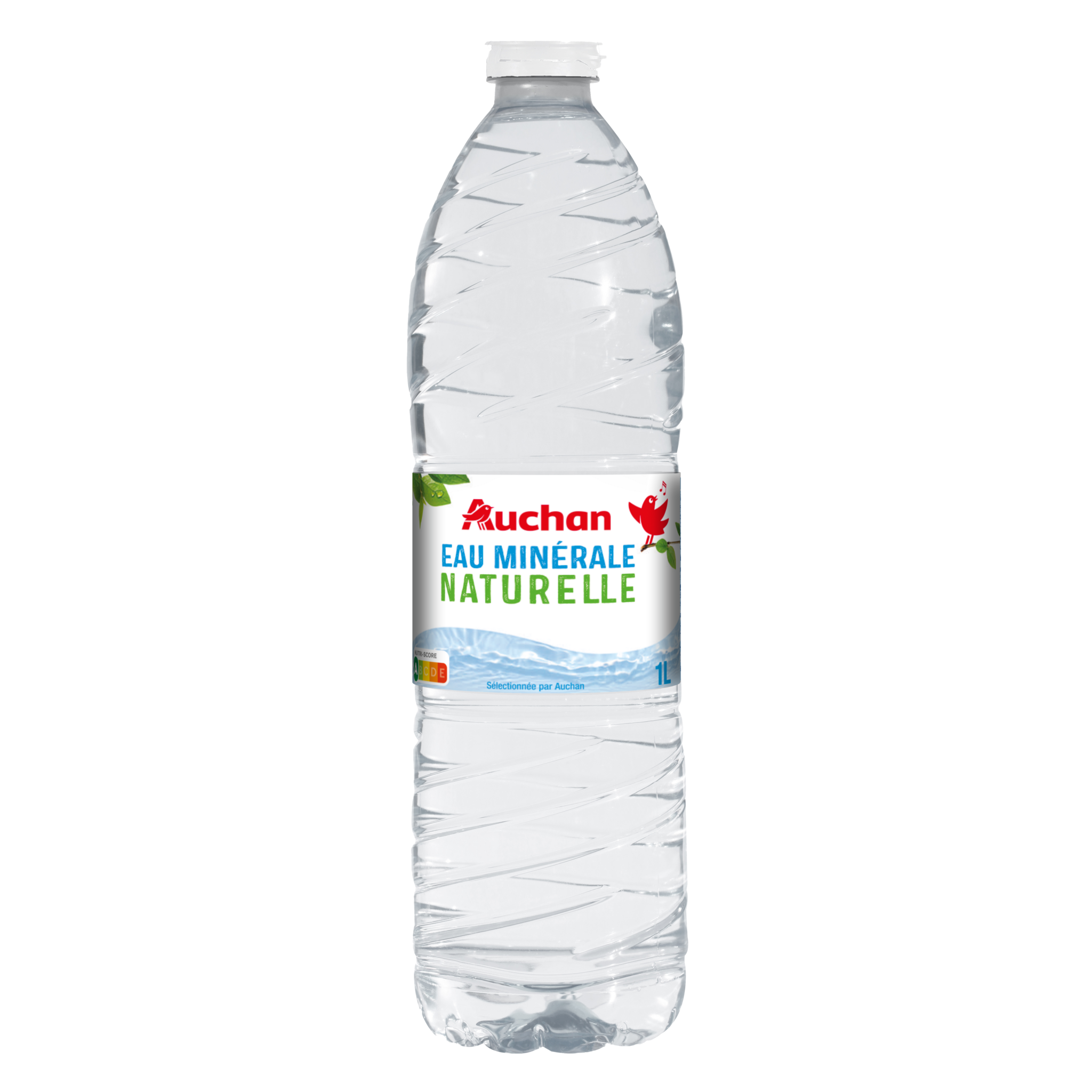 AUCHAN Eau minérale naturelle source Orée du bois 6x1,5l pas cher 