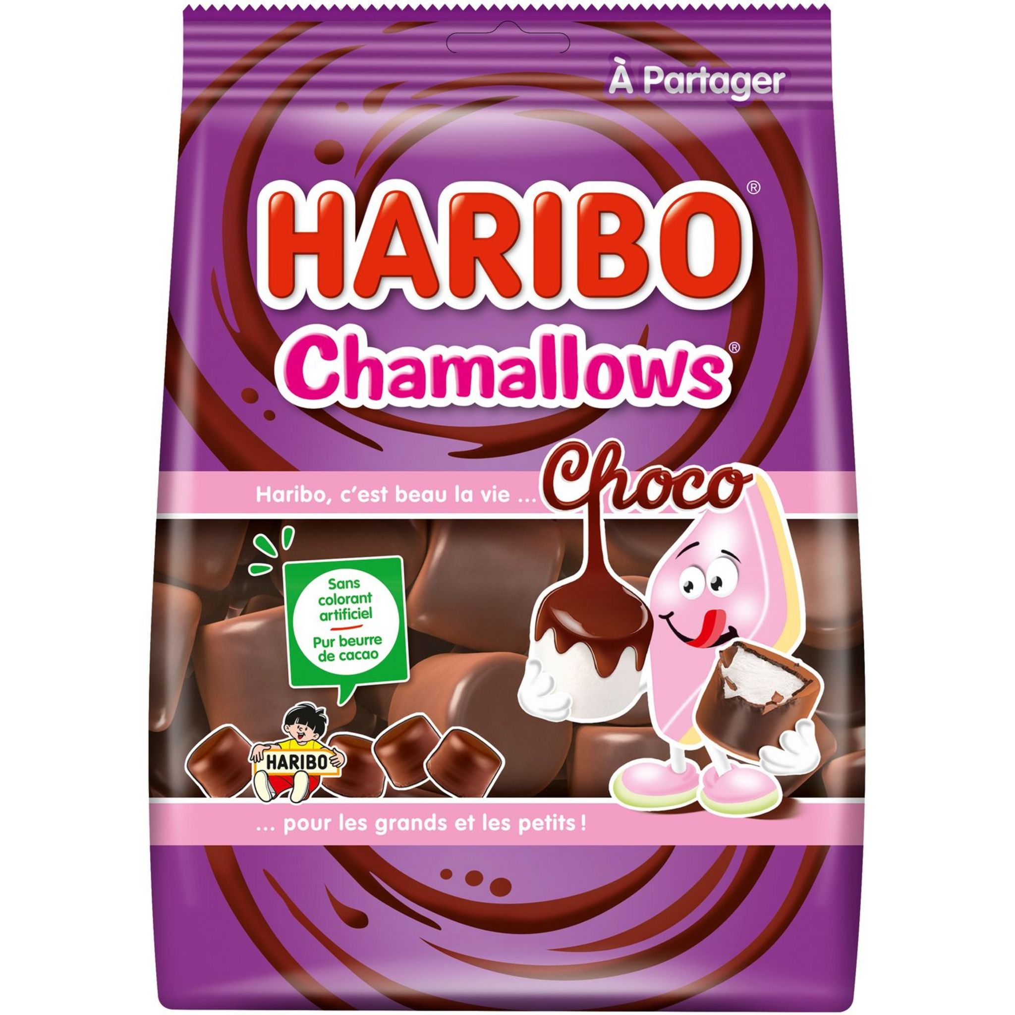 Guimauves Chamallows Haribo - Sachet de 100 g sur