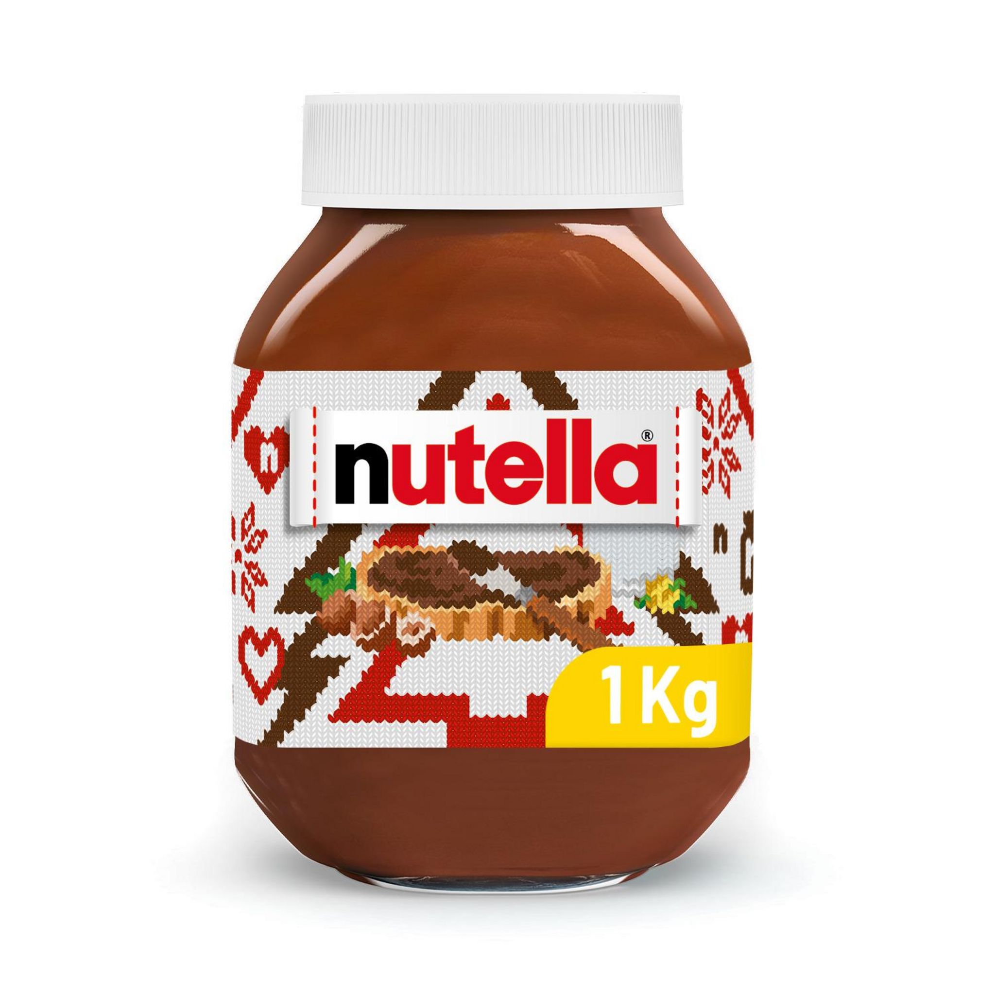 NUTELLA Pâte à tartiner aux noisettes 1kg pas cher 