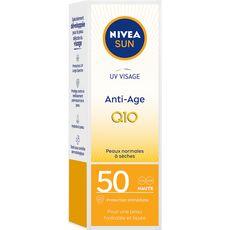 NIVEA SUN Crème visage anti-âge & anti tâches FPS50 50ml