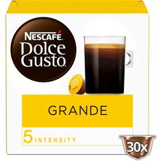 DOLCE GUSTO Café grande en dosette intensité 5 30 dosettes 240g