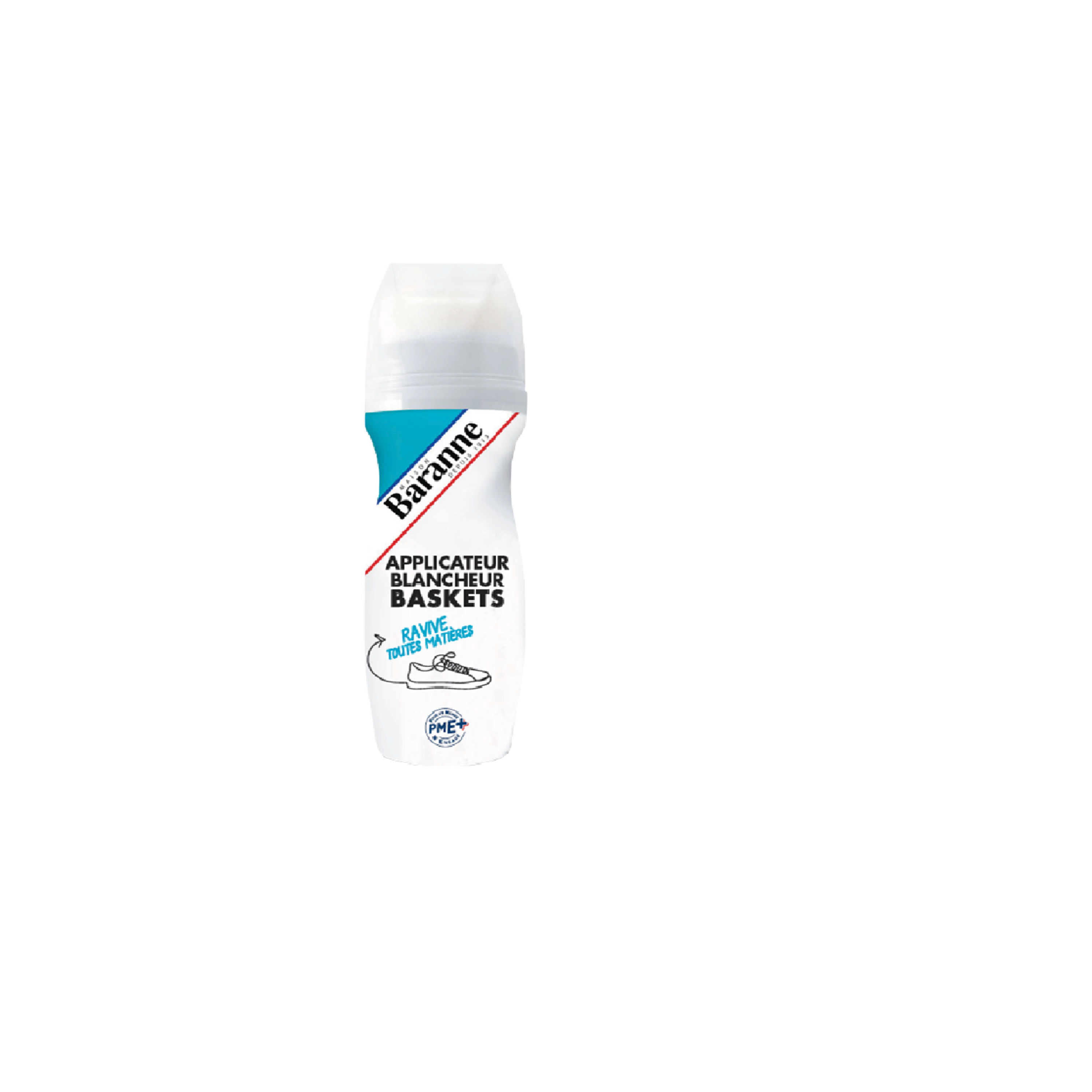 BARANNE Cirage blanc avec applicateur 75ml pas cher 