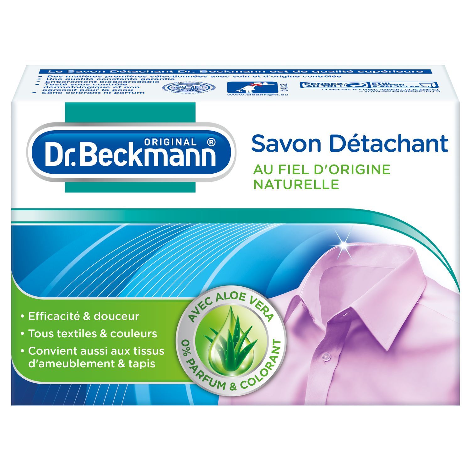 Détachant textile DR BECKMANN Savon détachant au fiel