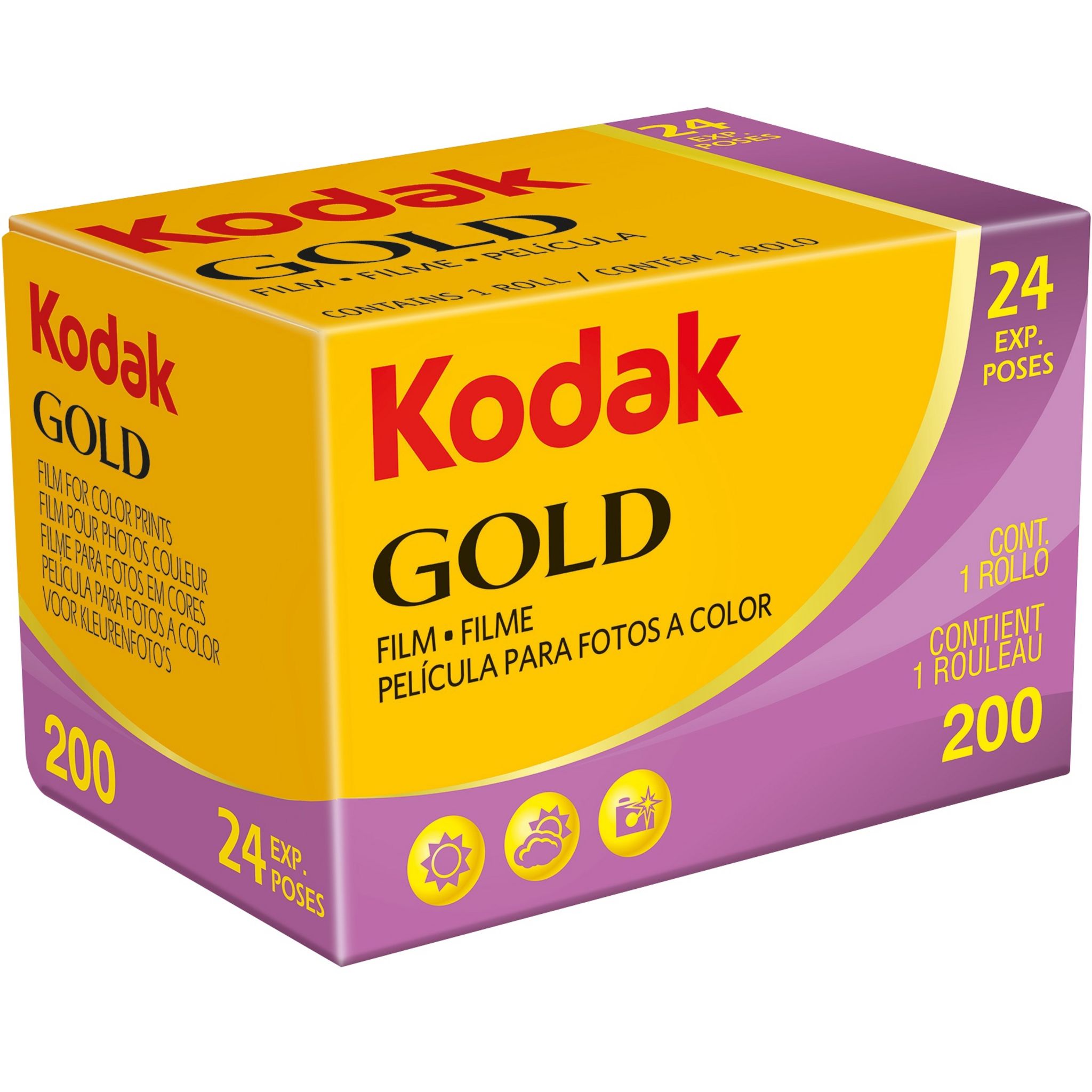 KODAK GOLD - Pellicule 200 ASA pas cher 