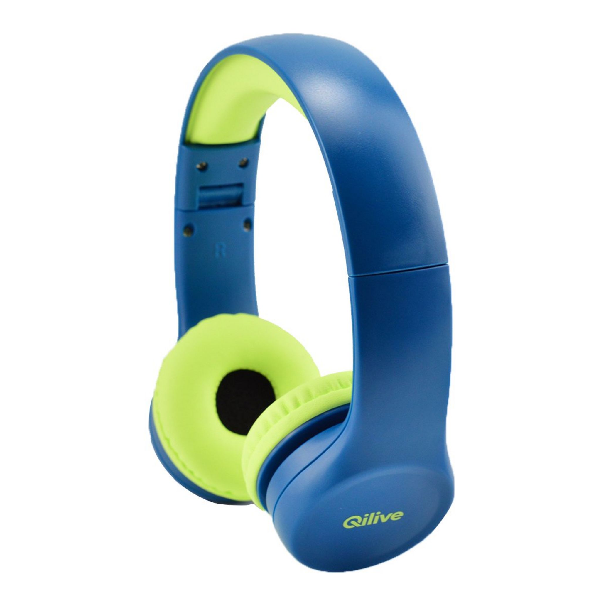 QILIVE Casque audio enfant Bluetooth - Bleu/vert - 137505 Q.1992 pas cher 