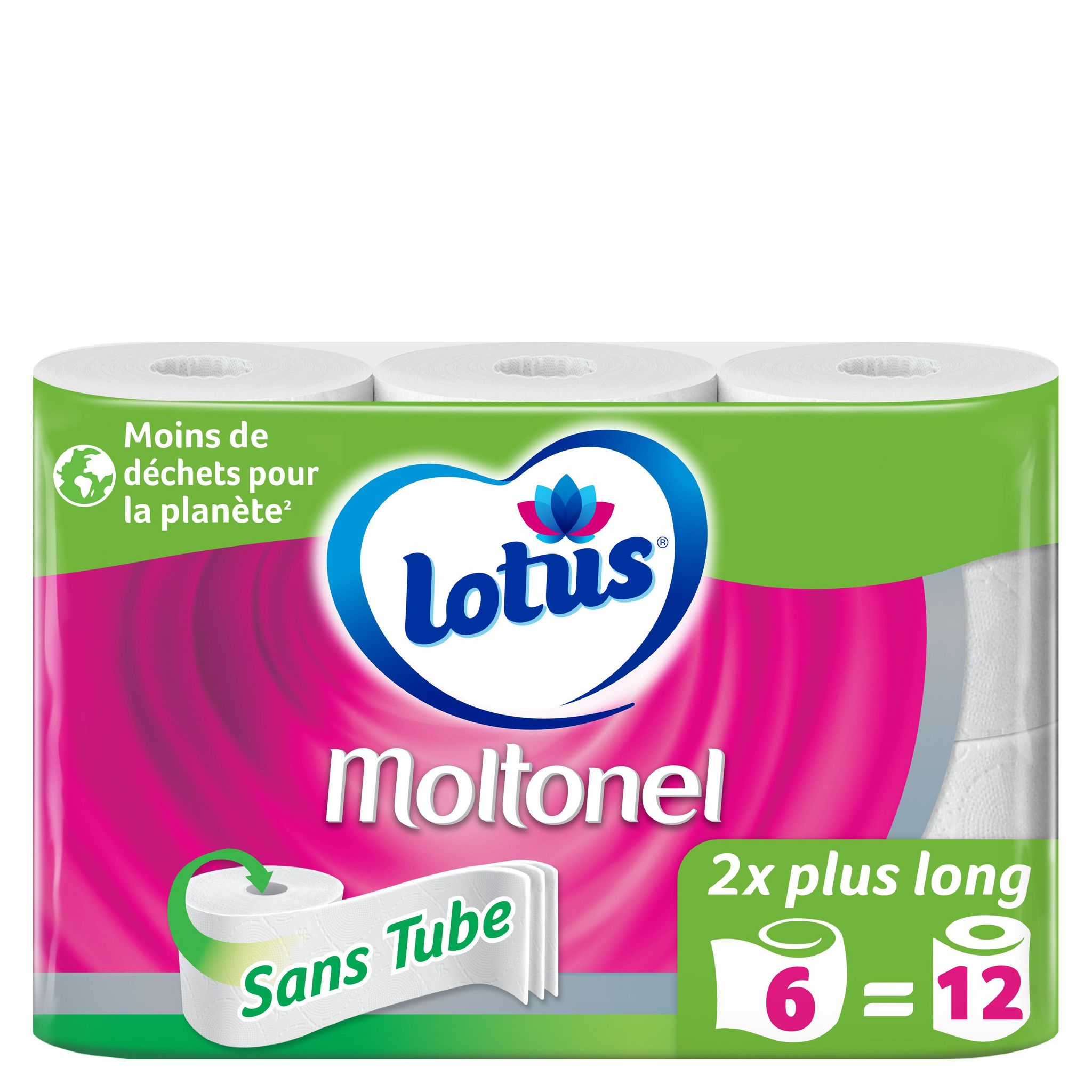 AUCHAN Papier toilette blanc ultra moelleux 5 épaisseurs 6 rouleaux pas  cher 