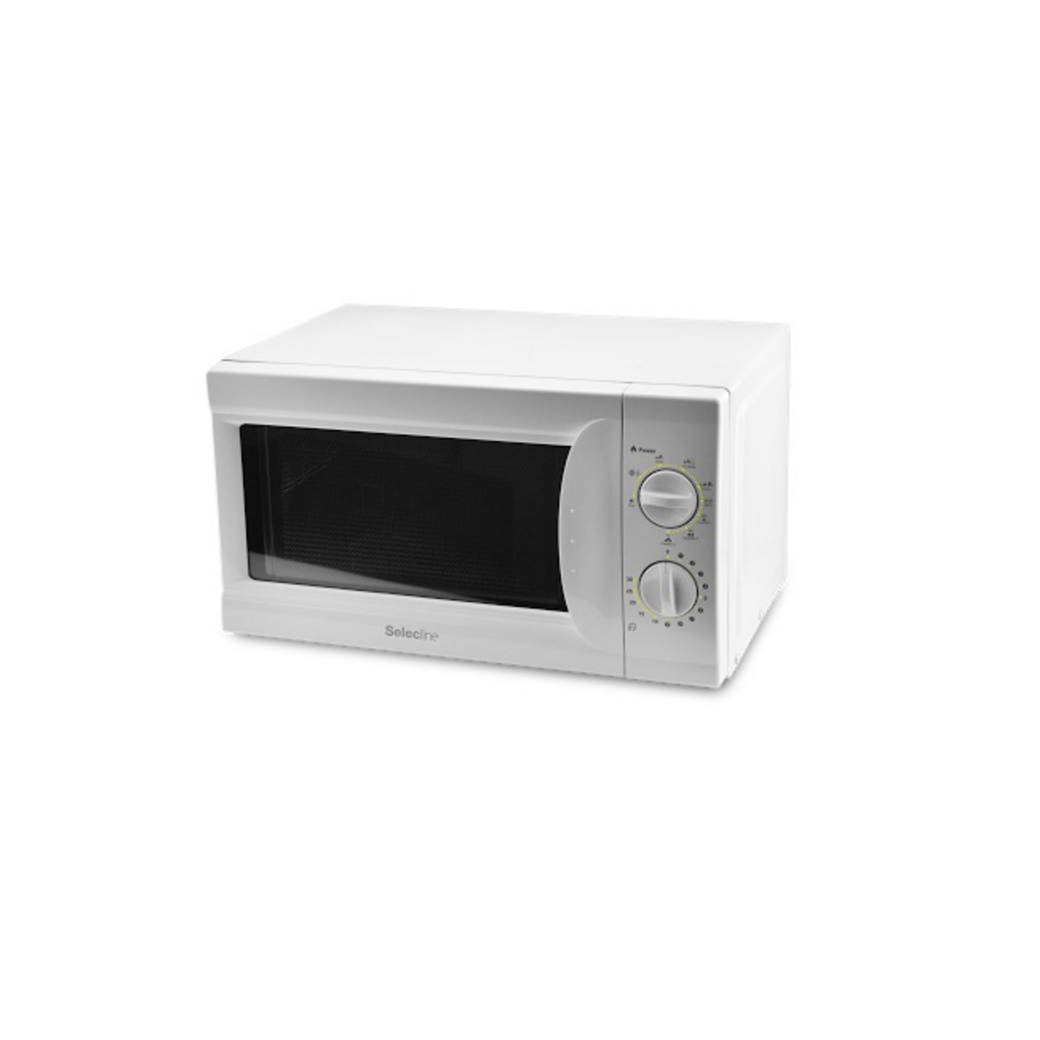 SELECLINE Micro-ondes Grill 152342 - 700 W - Capacité 20 L - Blanc pas cher  