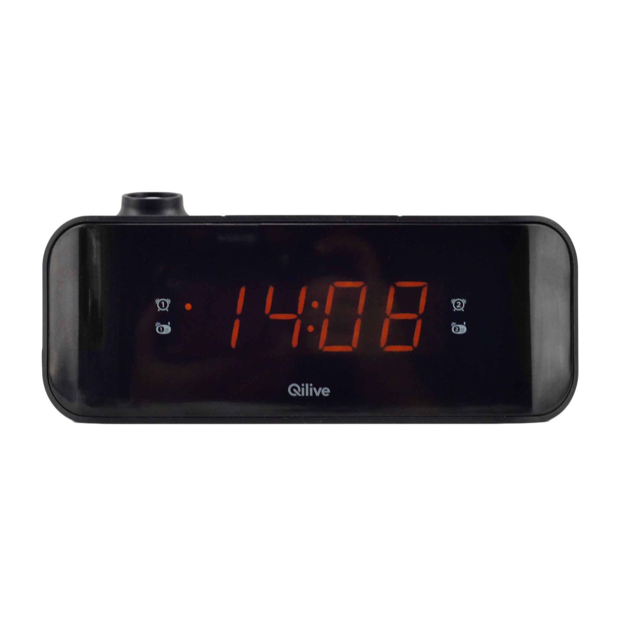 Reveil Matin Radio Reveil Projection Plafond Horloge Digitale