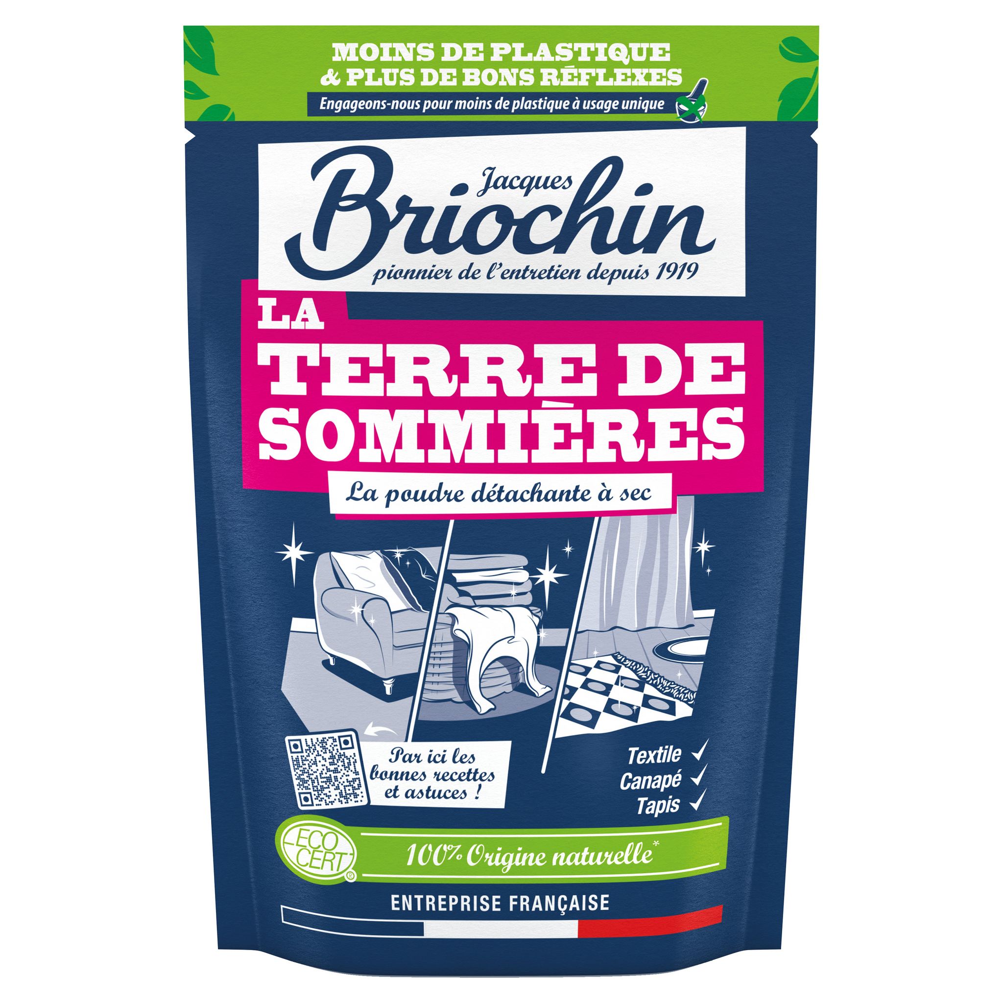 AUCHAN Authentique terre de sommières 100% naturel 200g pas cher 