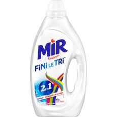 MIR Lot de 2 Couleurs Fini le Tri – 21 Lavages (1.05L) – Lessive Liquide –  Evite les accidents de décoloration : : Epicerie