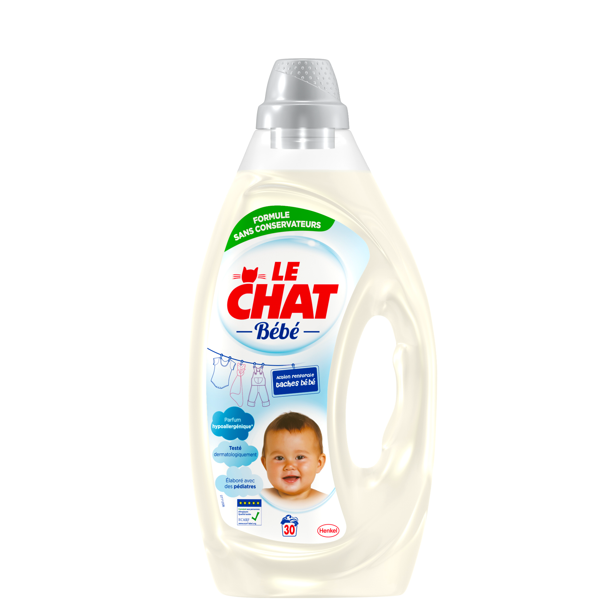 Lessive liquide Le Chat Bébé