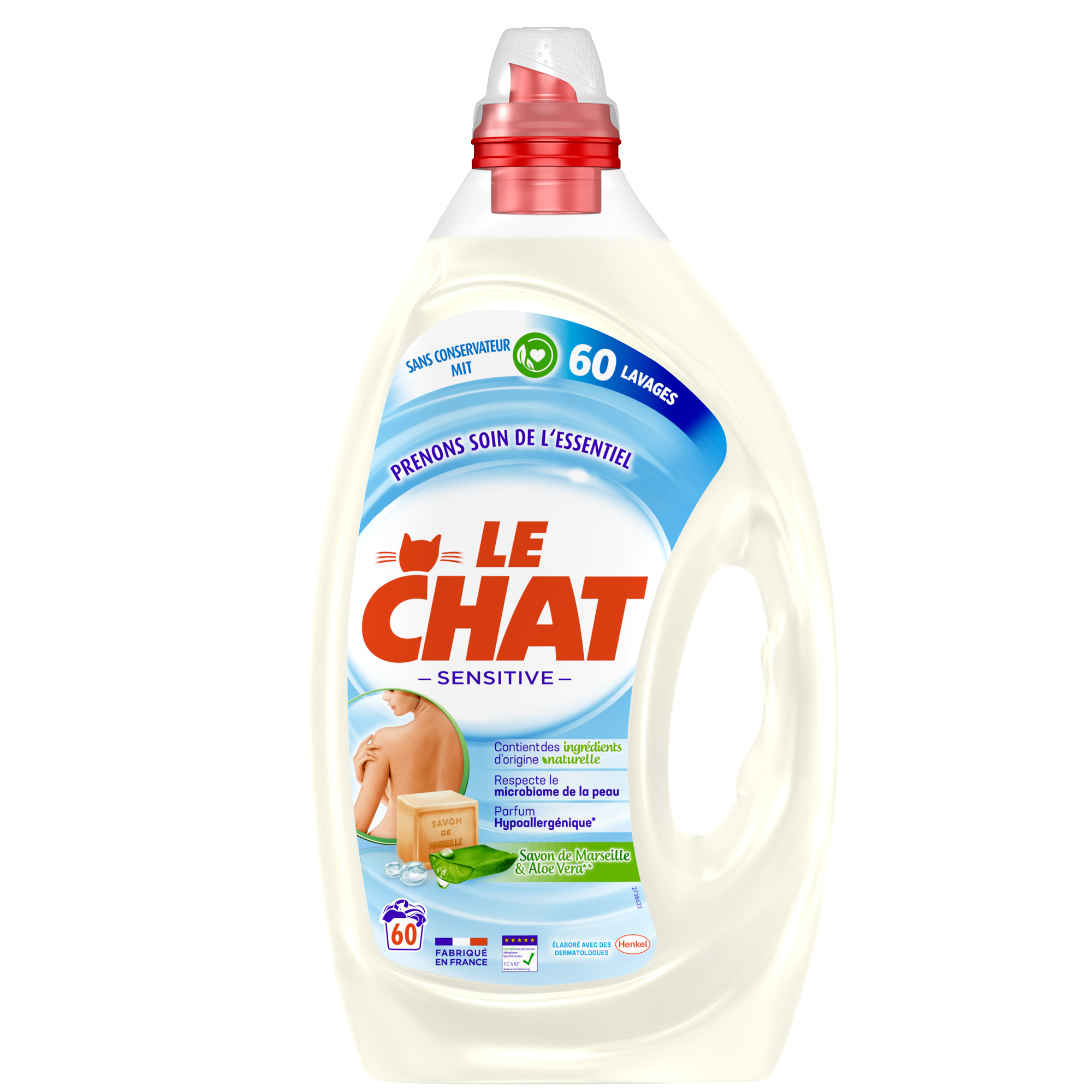 Le Chat Lessive Le Chat Sensitive  Produits de beauté, Savon de