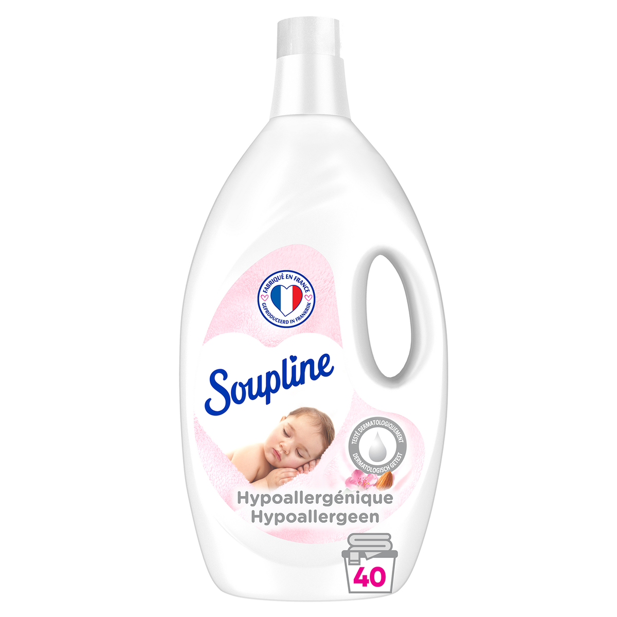 Soupline Adoucissant Soin complet Pure 1,2L - DRH MARKET Sarl