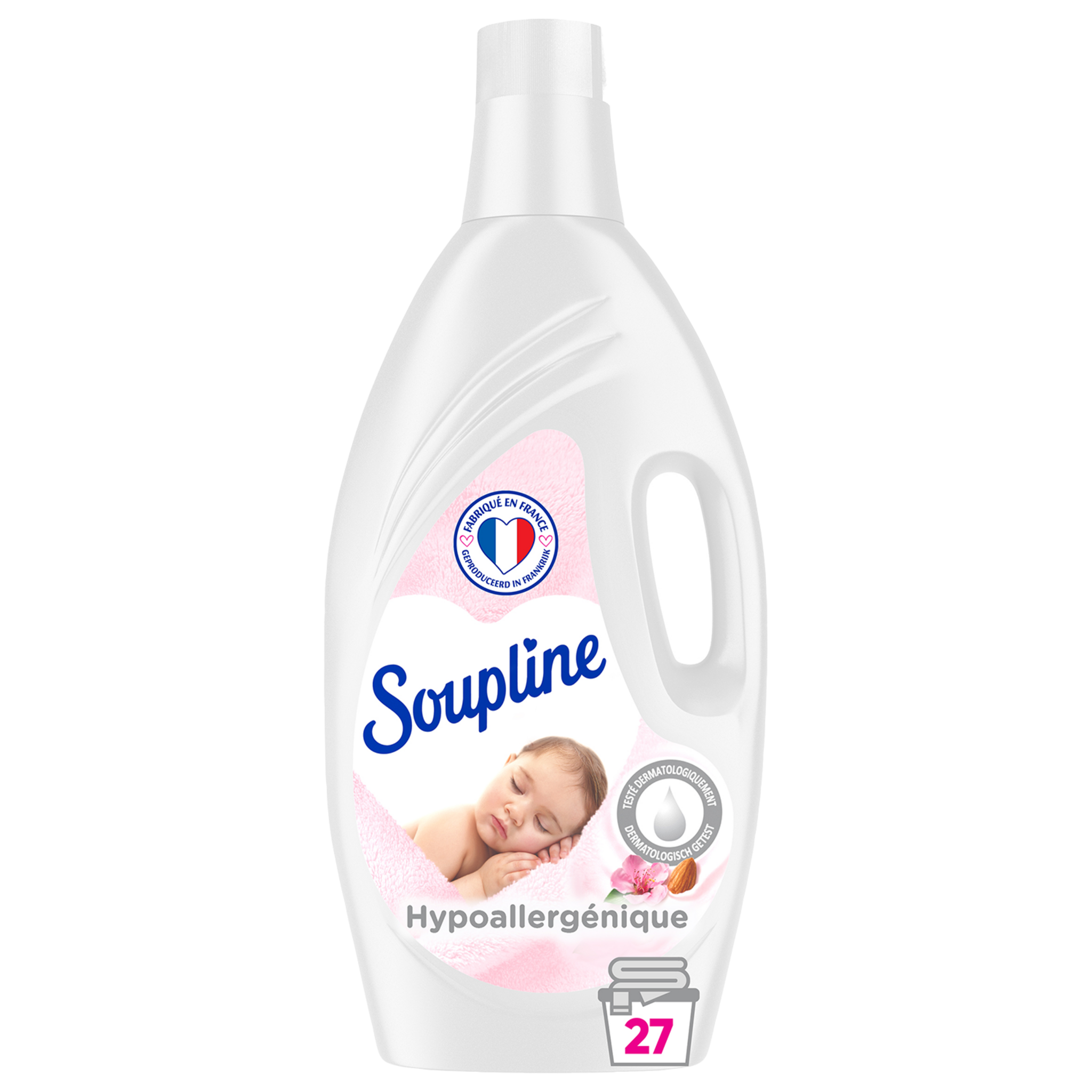 LENOR Adoucissant liquide fraîcheur de coton 50 lavages 1.15l pas cher 