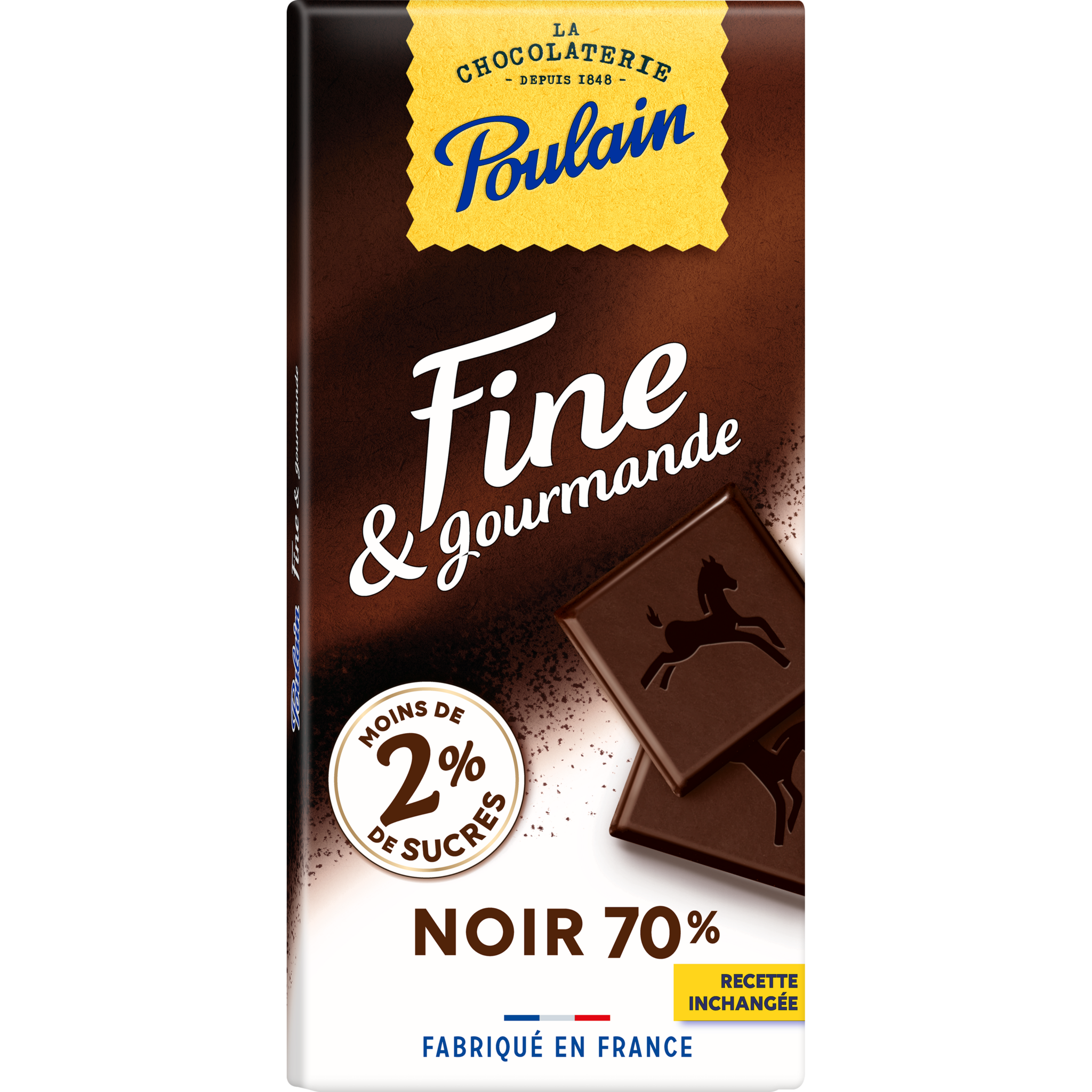 Tablette chocolat lait Maltitol - Pour diabétique - 80g