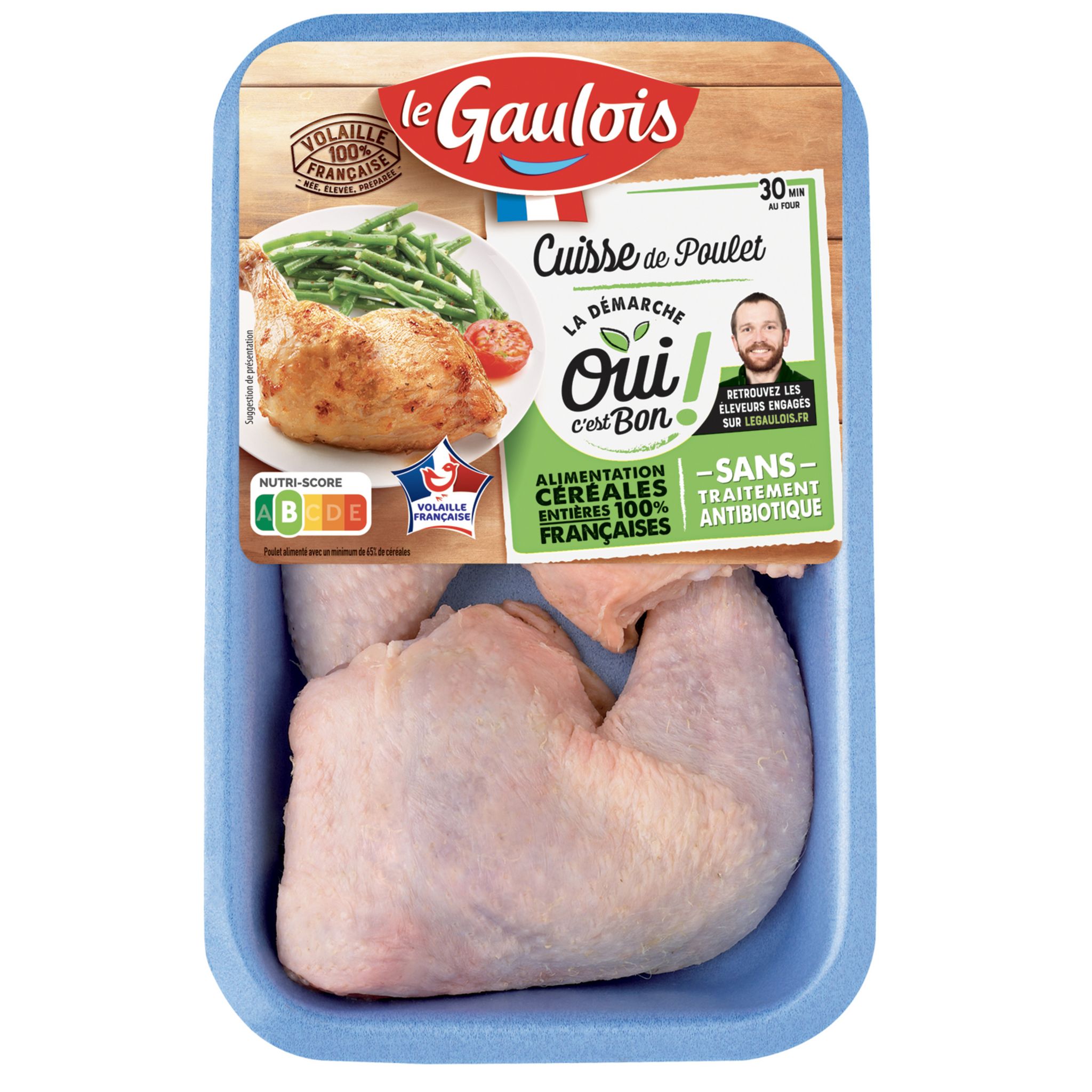 Cuisses de poulet bio - Volaille bio - Nature de France