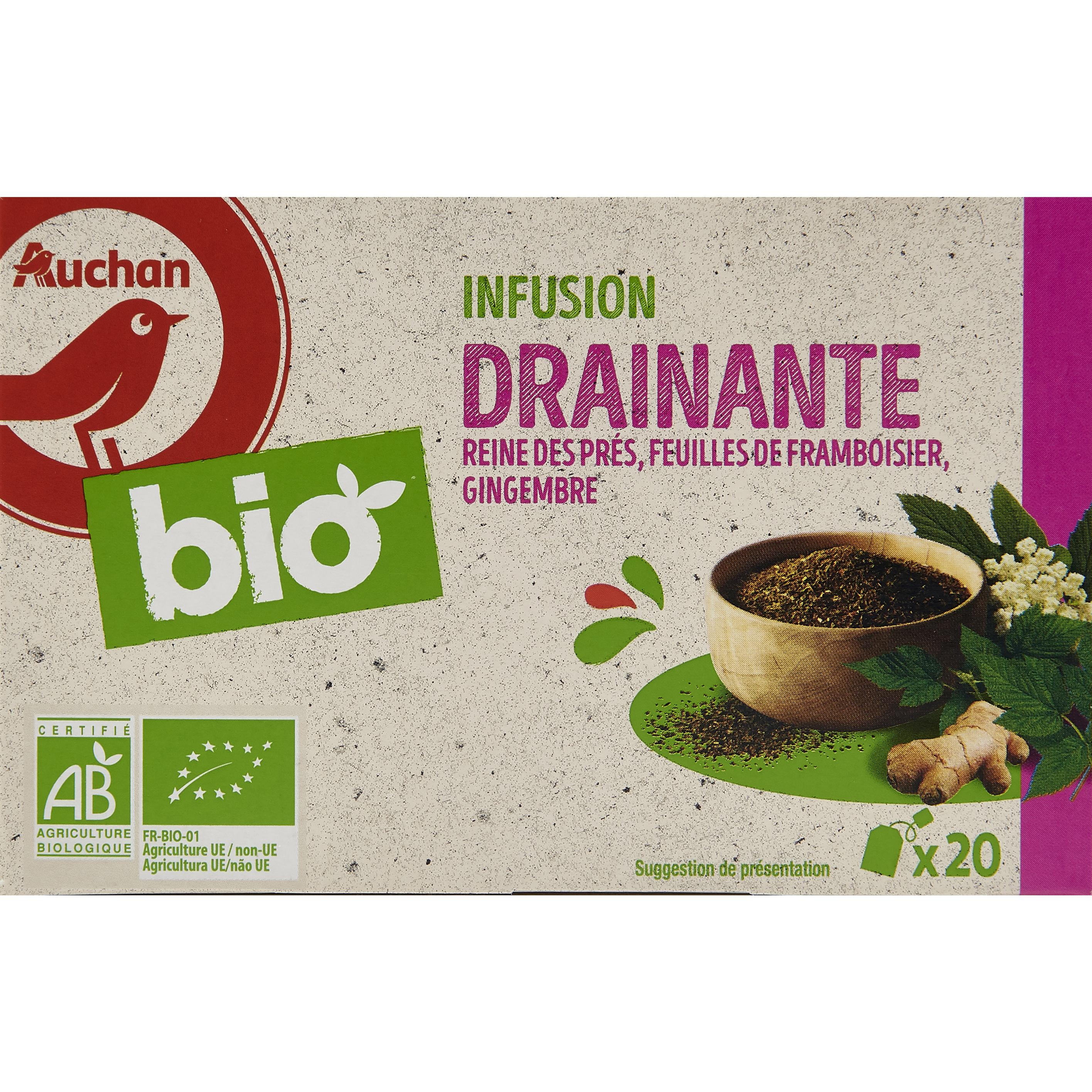 Feuille De Framboisier Biologique Sachets Emballés