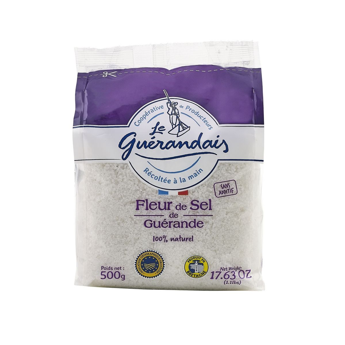 Gros Sel Séché Sachet 500g