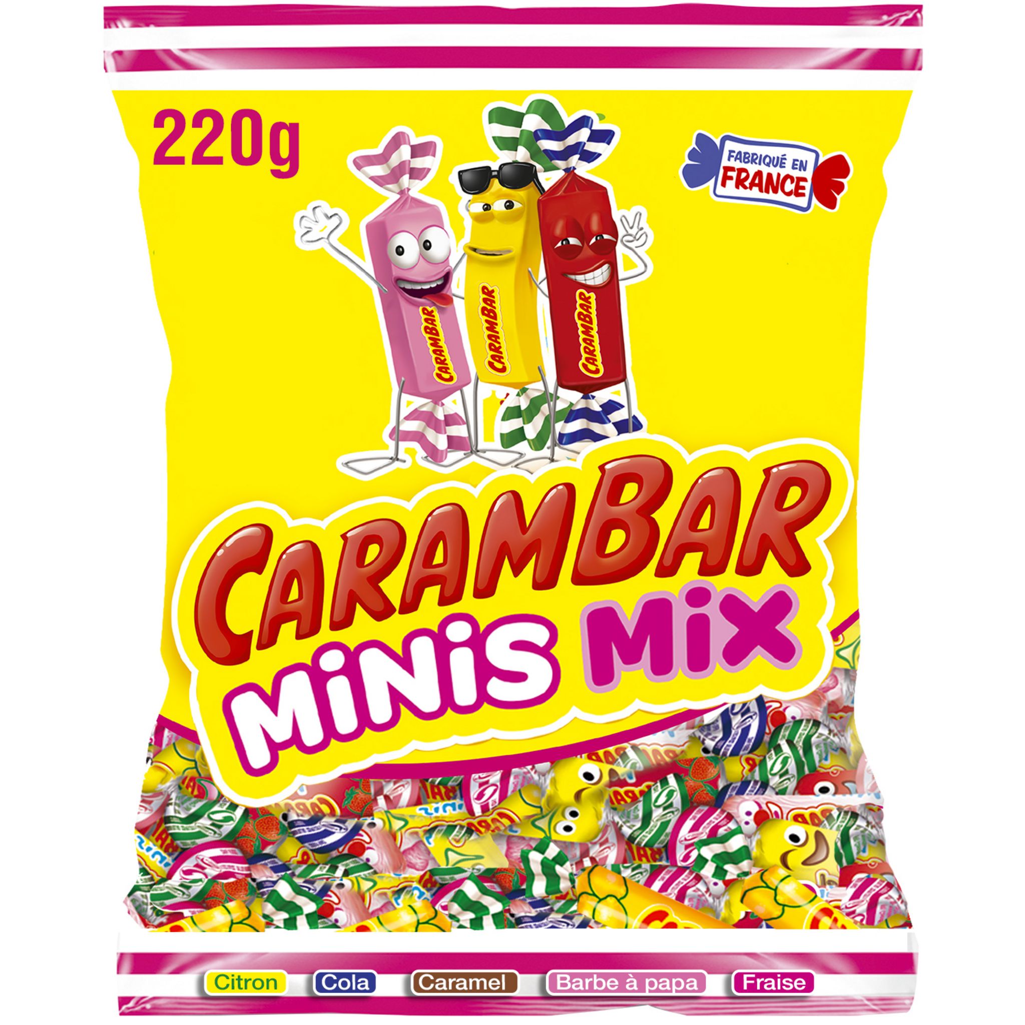 Carambar Barbe à Papa, carambar gout barba a papa, carambar barbapapa