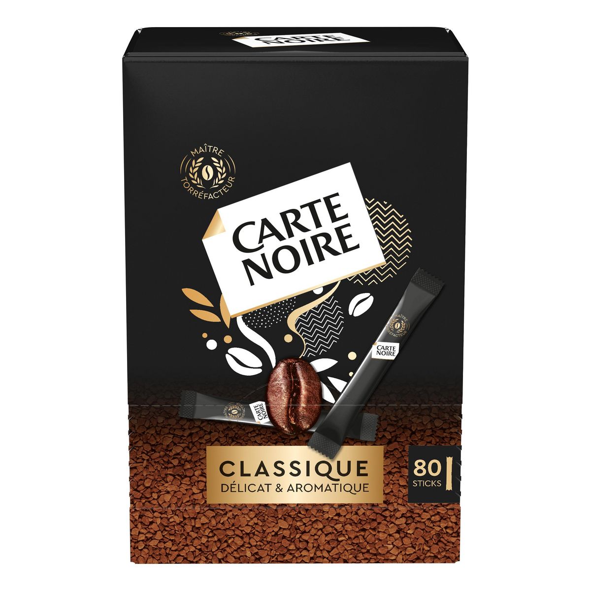 Café soluble classique CARTE NOIRE