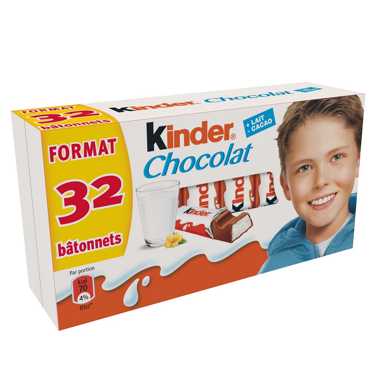 Achat Kinder Country · Barres de chocolat · Au lait, fourré au