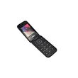 qilive téléphone portable rf901 - double sim - a clapet - 2g - noir