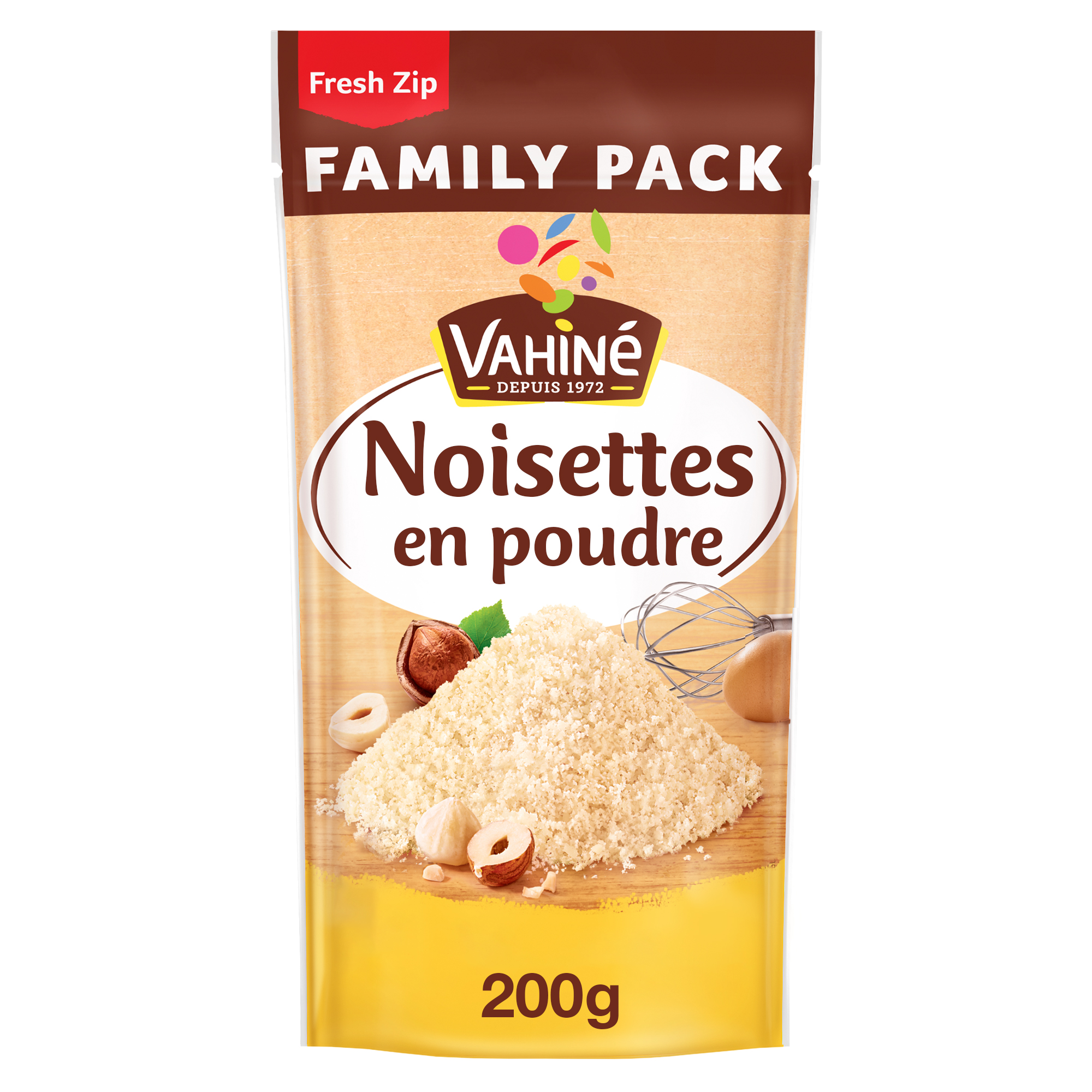 AUCHAN Noisettes grillées en poudre 125g pas cher 