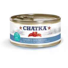 CHATKA Crabes des neiges de l'Alaska et de l'antarctique 180g pas cher 