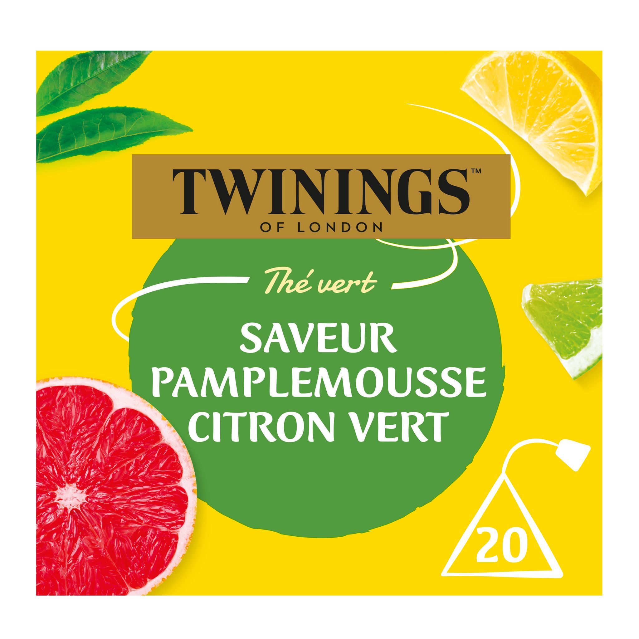 Thé vert Citron Twinings TWININGS