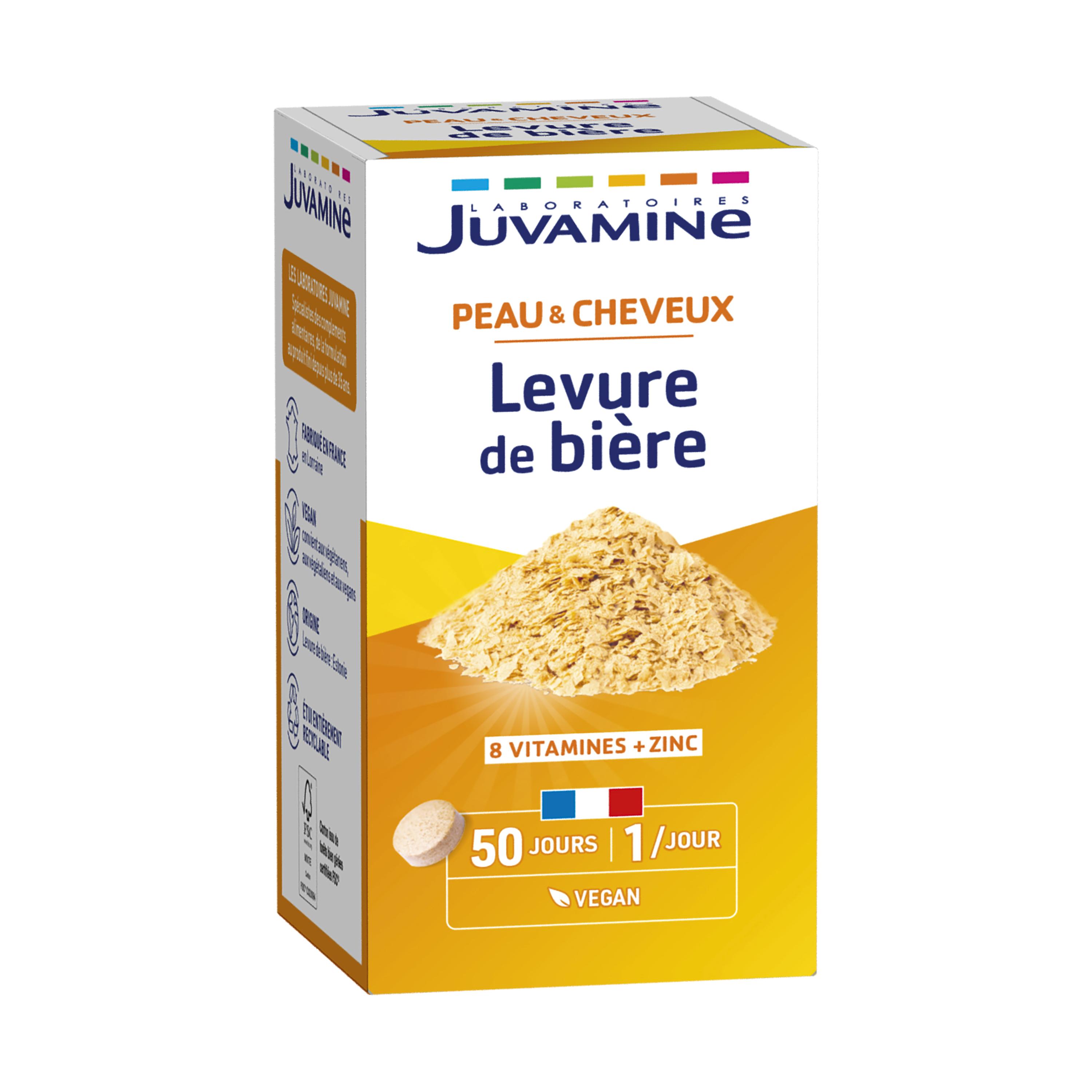 Juvamine Levure De Bière Grand Format 150 Comprimés