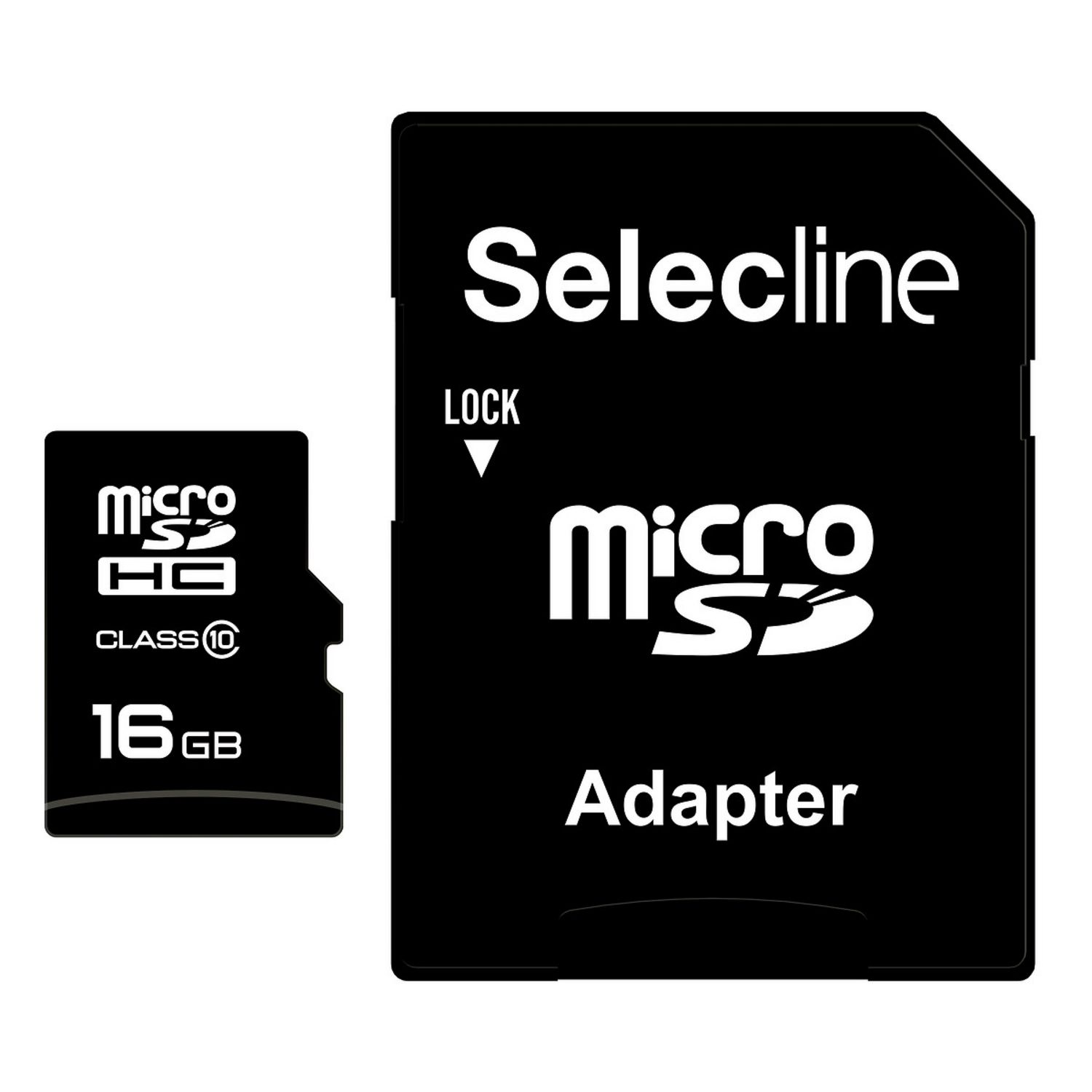 SELECLINE Carte Micro SDXC avec adaptateur Micro SD - 64 Go