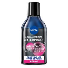 NIVEA MicelAIR eau micellaire visage yeux lèvres waterproof 400ml