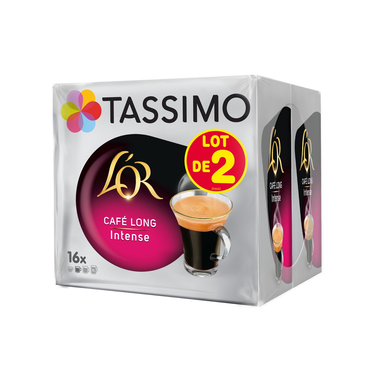 TASSIMO L'Or dosettes de café long intense 208g 2x16 dosettes pas