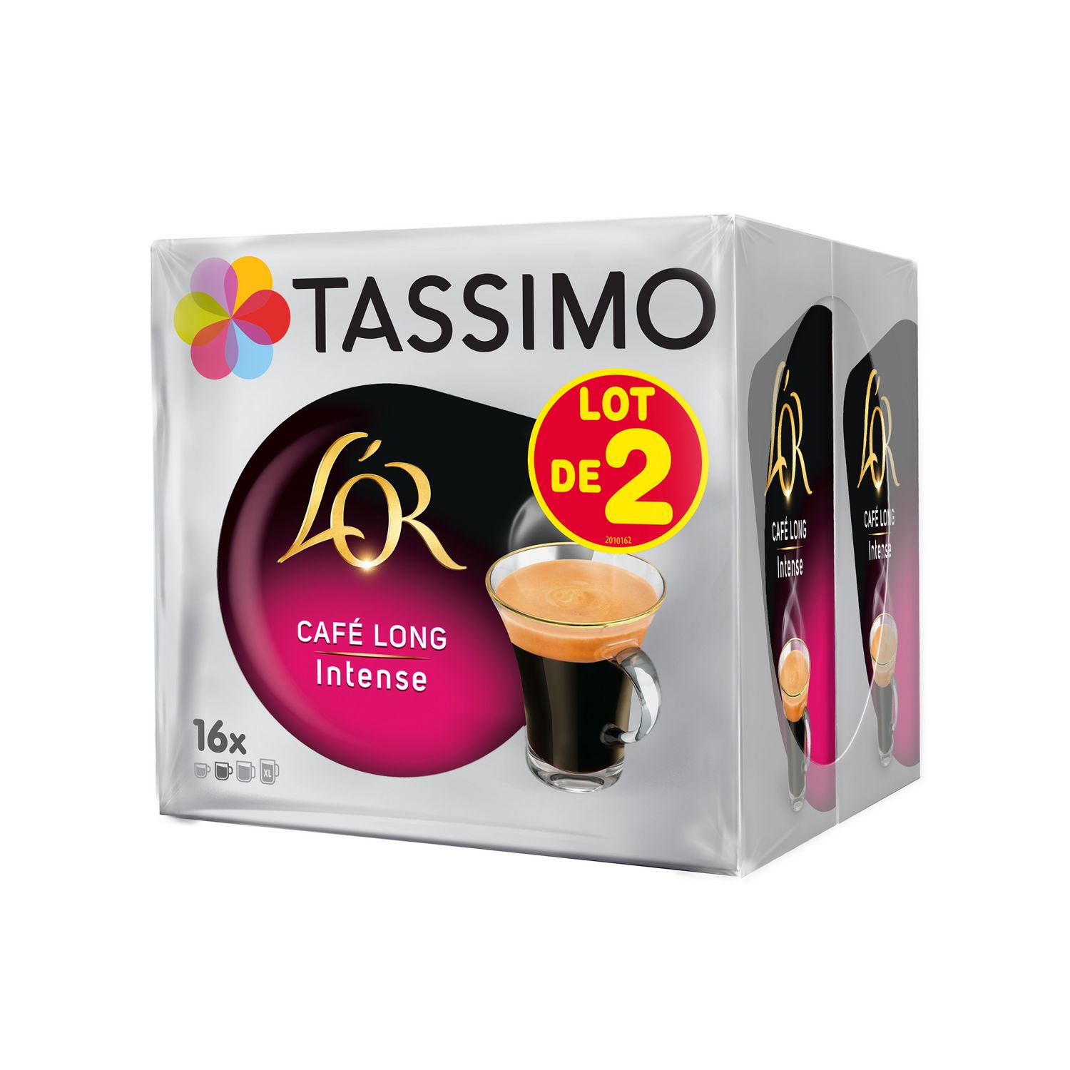 L'OR Café Long Intense - 16 Capsules pour Tassimo à 3,59 €