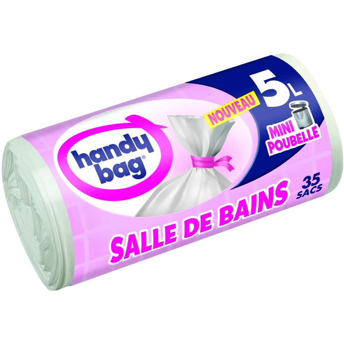 Sac poubelle salle de bain, 5L HANDY BAG : les 35 sacs à Prix