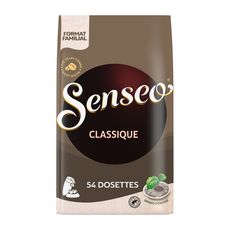 SENSEO Dosettes de café classique 54 dosettes 375g