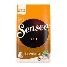 SENSEO Dosettes de Café doux 54 dosettes 375g