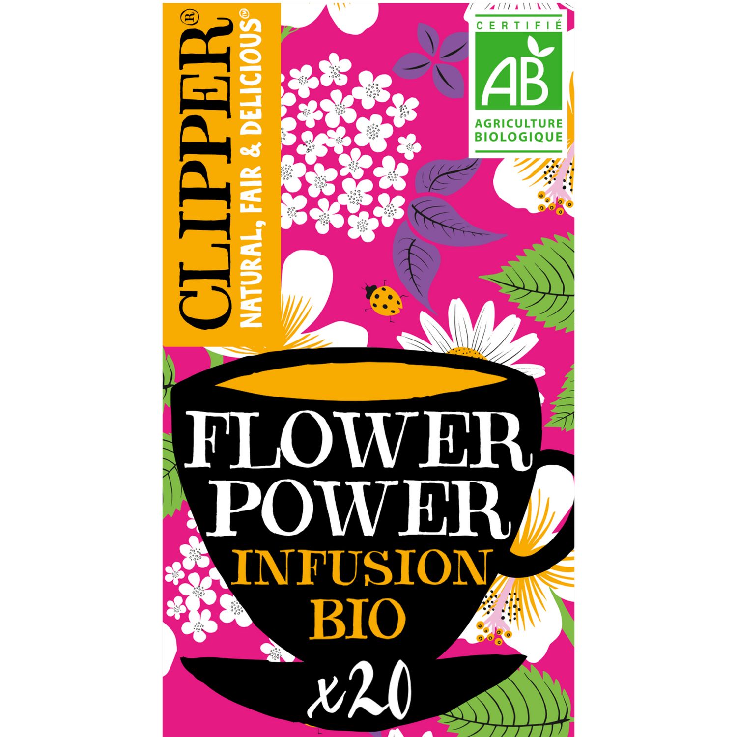 LOT DE 8 - CLIPPER® Détox Infusion hibiscus orties et réglisses bio - 20  sachets - Cdiscount Au quotidien